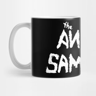 The Angry Samoans Logo White Mug